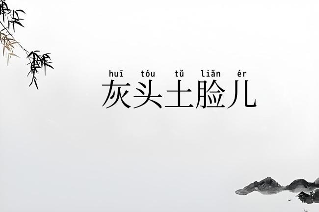灰头土脸儿