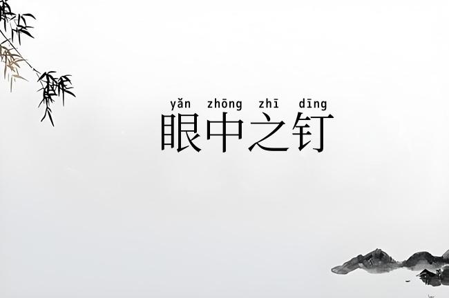 眼中之钉
