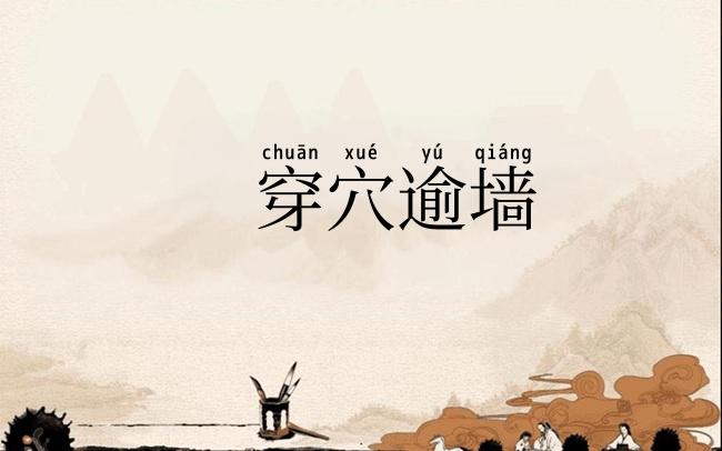 穿穴逾墙