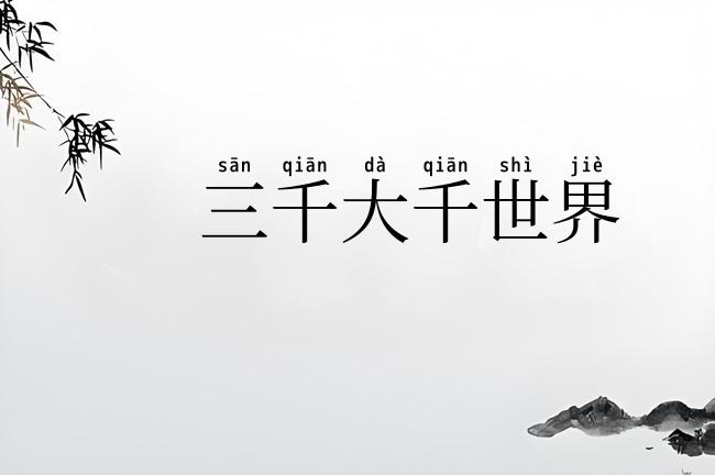 三千大千世界