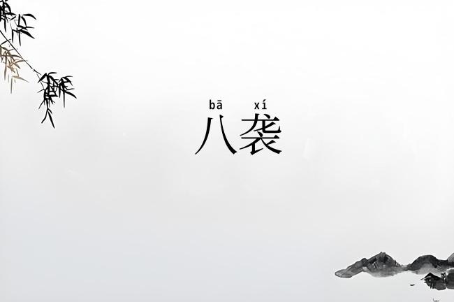 八袭