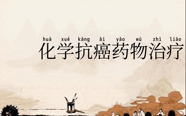 化学抗癌药物治疗