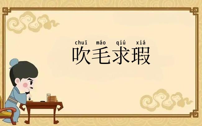吹毛求瑕