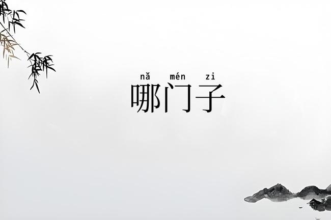 哪门子