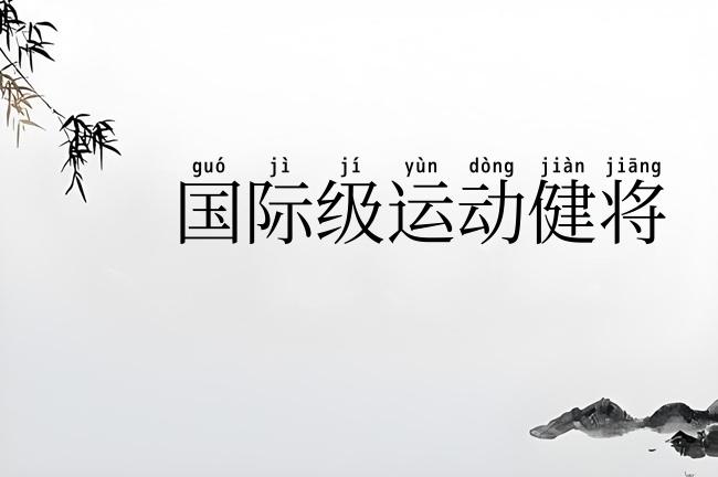 国际级运动健将