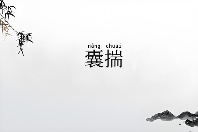囊揣
