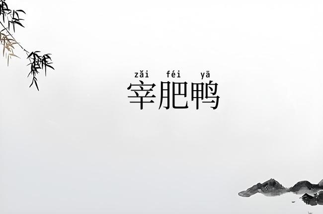 宰肥鸭