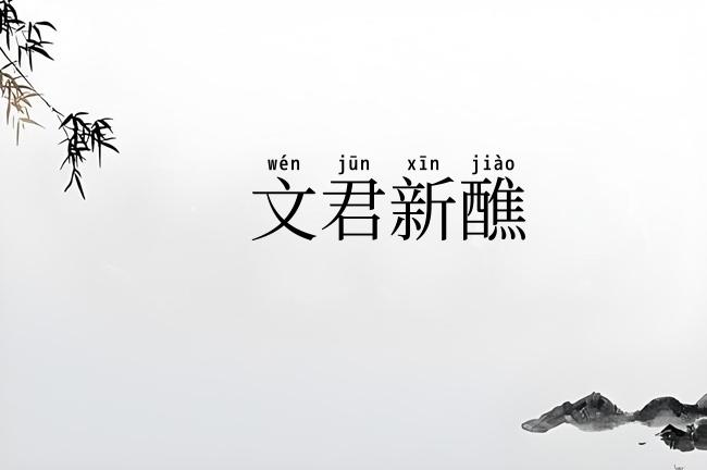 文君新醮