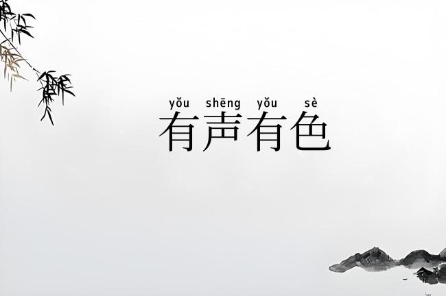 有声有色