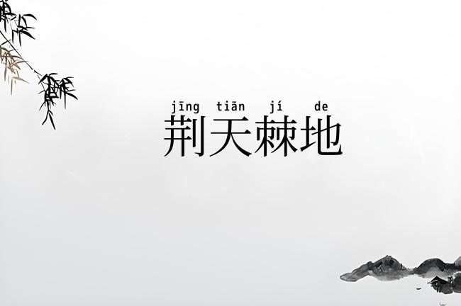 荆天棘地