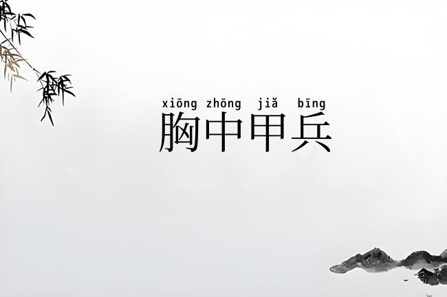胸中甲兵